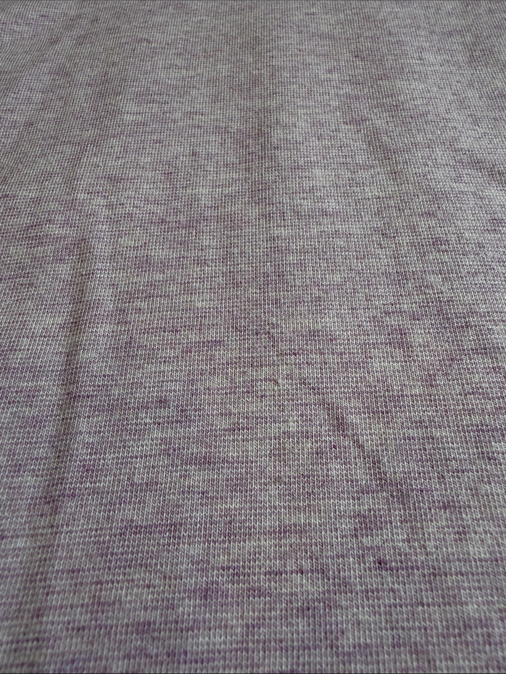 Faherty Men's Heathered Lilac Polo - Picture 5 of 6